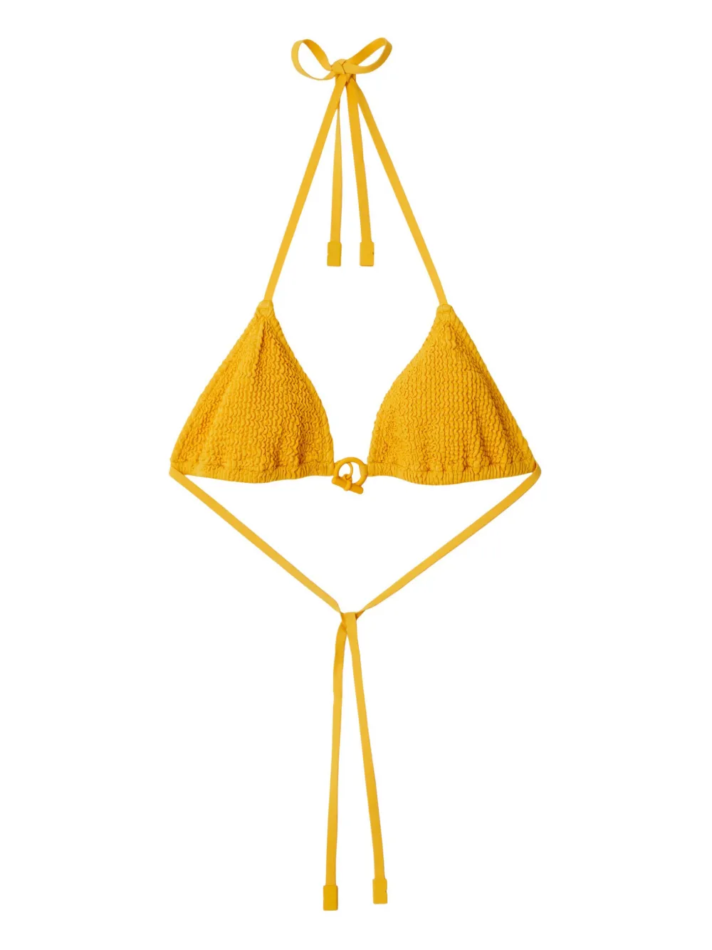 

Топ бикини с цепочкой BURBERRY, желтый