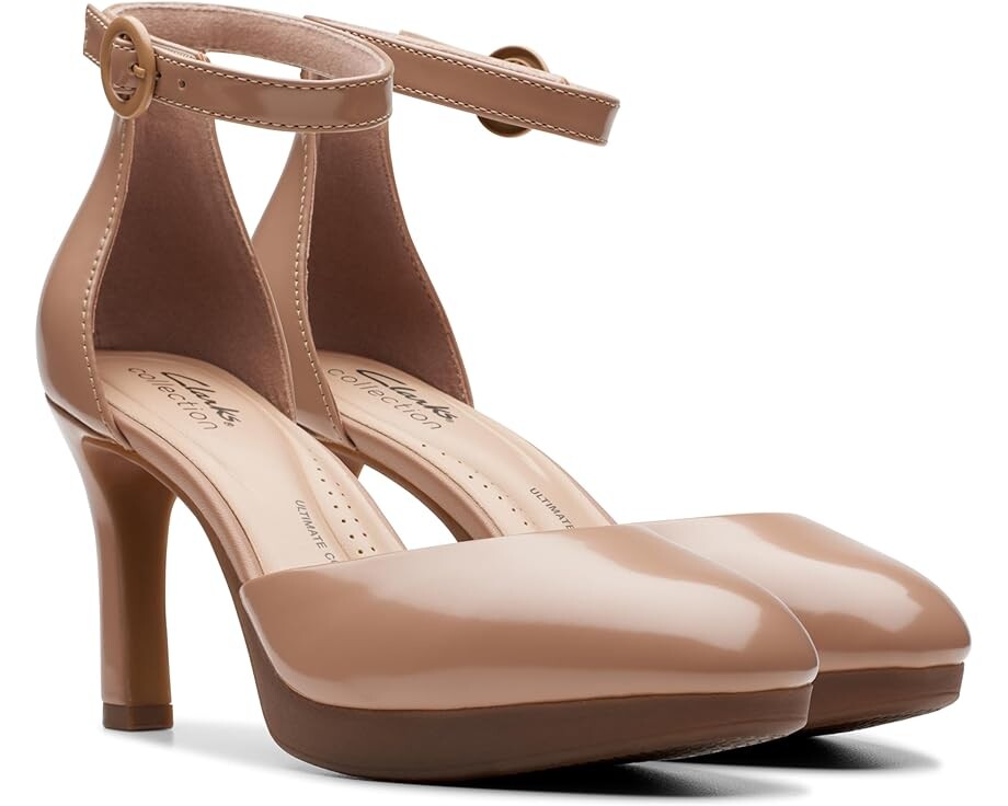 

Туфли Clarks Ambyr 2 Cove, цвет Warm Beige Synthetic