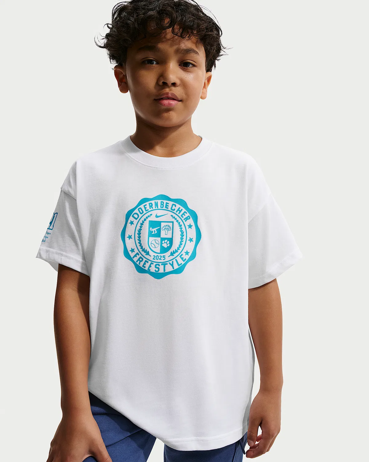 Детская футболка Max90 Nike Club x Doernbecher Freestyle, White