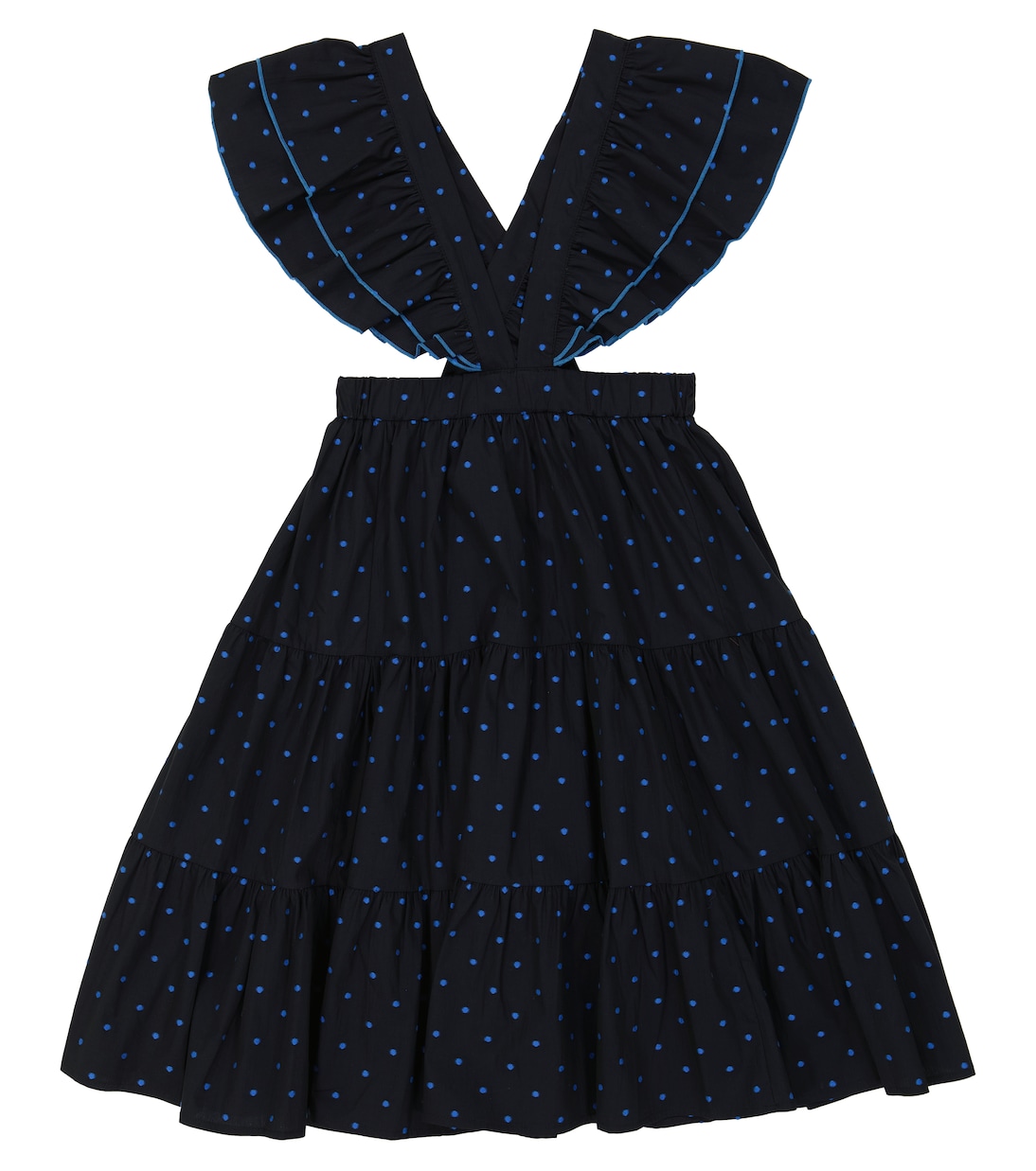 

Юбка из хлопковой смеси в горошек Paade Mode, Juniper Black