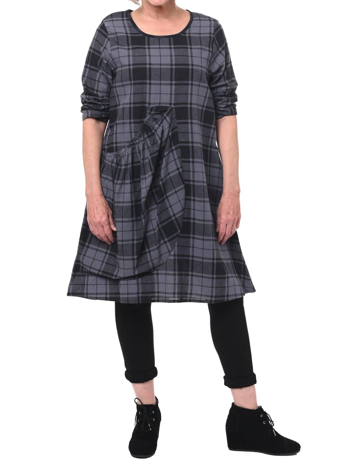 

Платье Pepper в клетку Shannon Tulip Clothing, Shannon Flannel