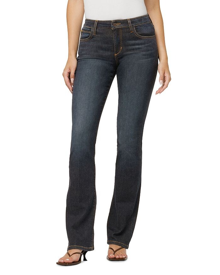 

Джинсы Joe's Jeans Curvy со средней посадкой в ​​цвете Rikki, синий