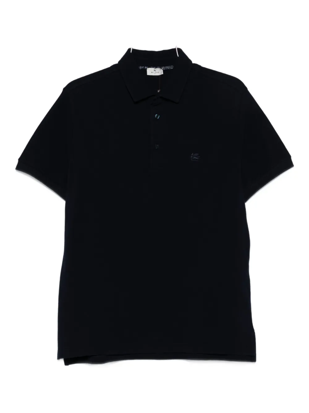 

Поло с вышитым логотипом ETRO, синий