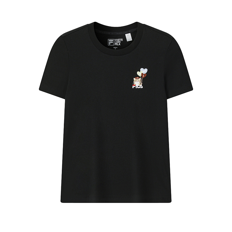 

Футболка Originale женская черная FILA, черный