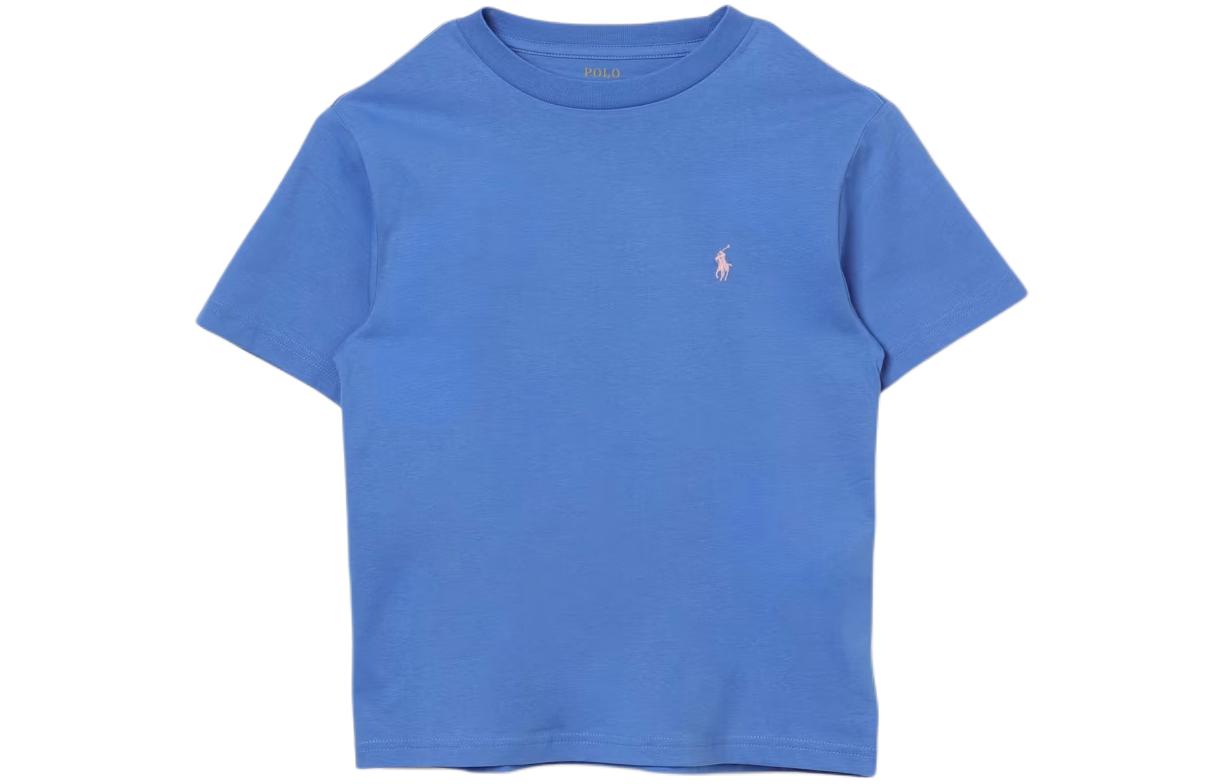 Футболка синяя детская Polo Ralph Lauren — фото 2