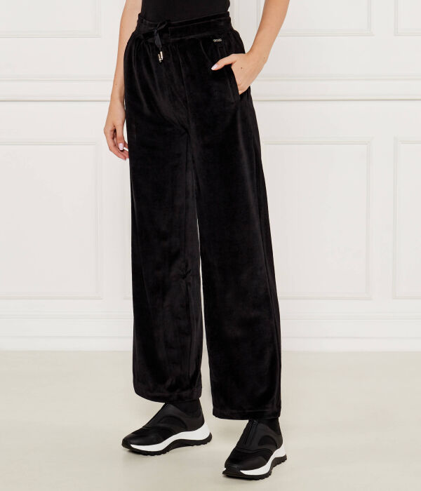 

Брюки бархатные Flare fit Boss, черный