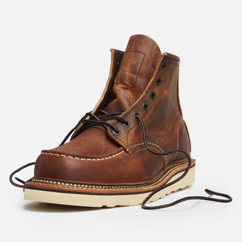 Мужские ботинки 6 дюймов Moc Toe 1907 Copper Rough & Tough от Red Wing Shoes — фото 2