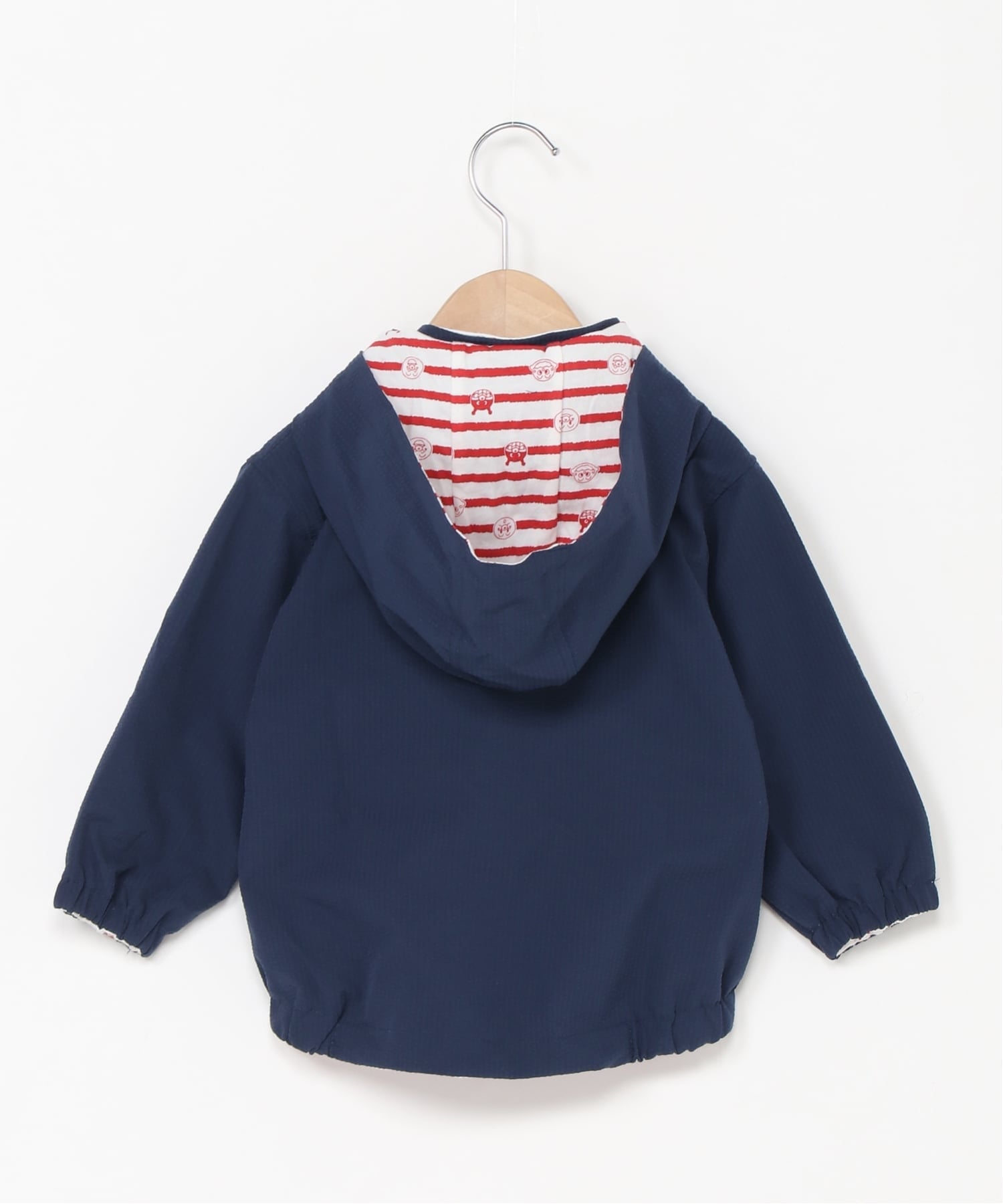 Детская коллекция Anpanman / (K) Двусторонняя куртка с капюшоном Anpanman Anpanman Kids Collection, Navy — фото 2