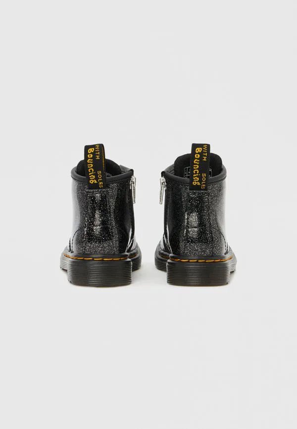 1460 унисекс ботильоны на шнуровке Dr. Martens, Black/Silver-Coloured — фото 3