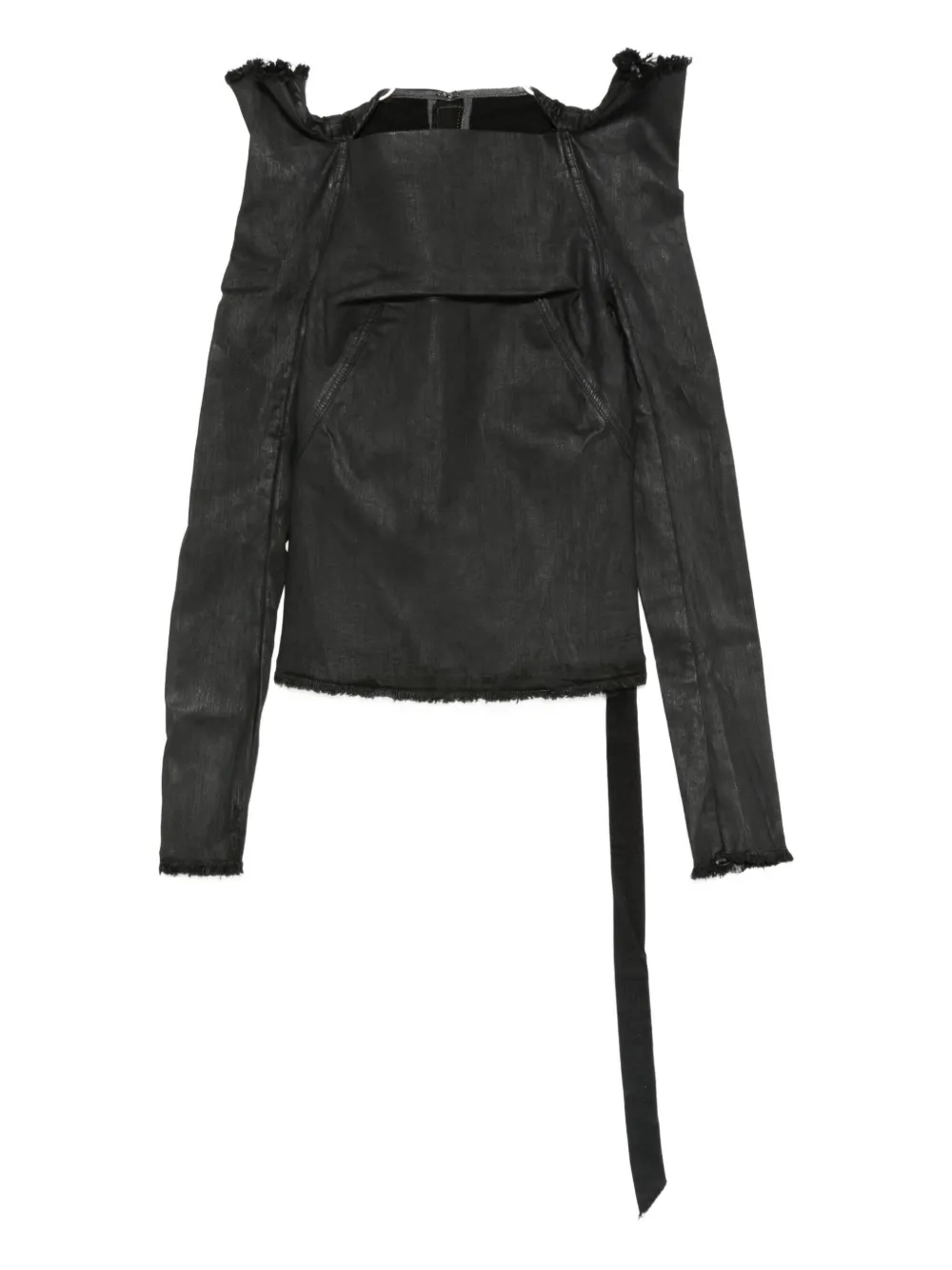 

Техническая блузка Rick Owens Drkshdw, черный