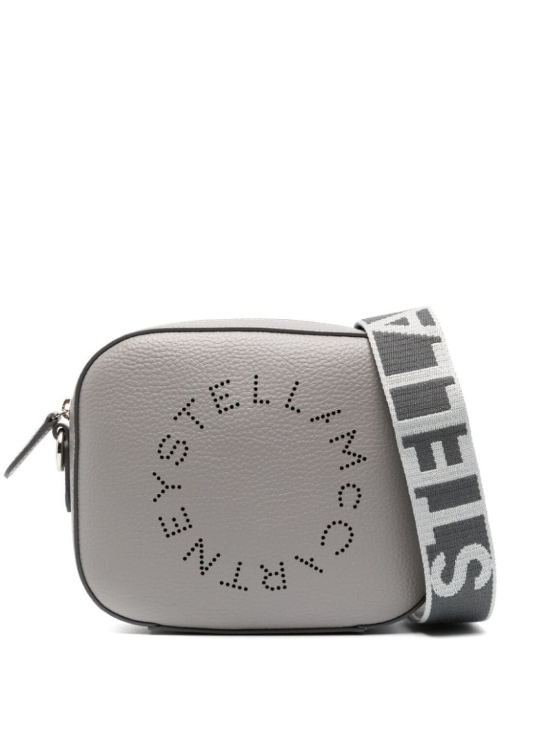 

Stella McCartney мини-сумка через плечо с логотипом, серый