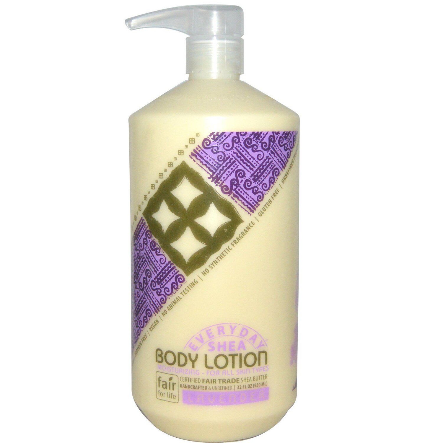 

Everyday Shea Moisturizing Body Lotion Lavender 32 fl oz (950 ml)