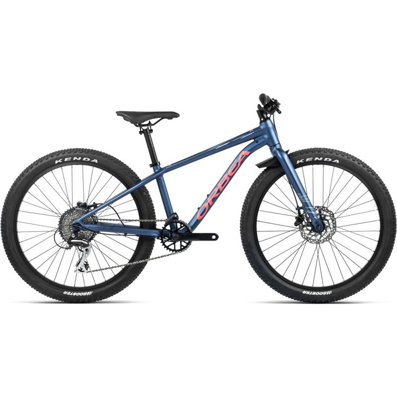 

Детский велосипед Orbea MX 24 TEAM Disc Moondust, синий/красный