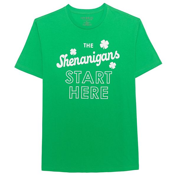 

Футболка Big & Tall The Shenanigans Start Here St Patrick's Day Generic
