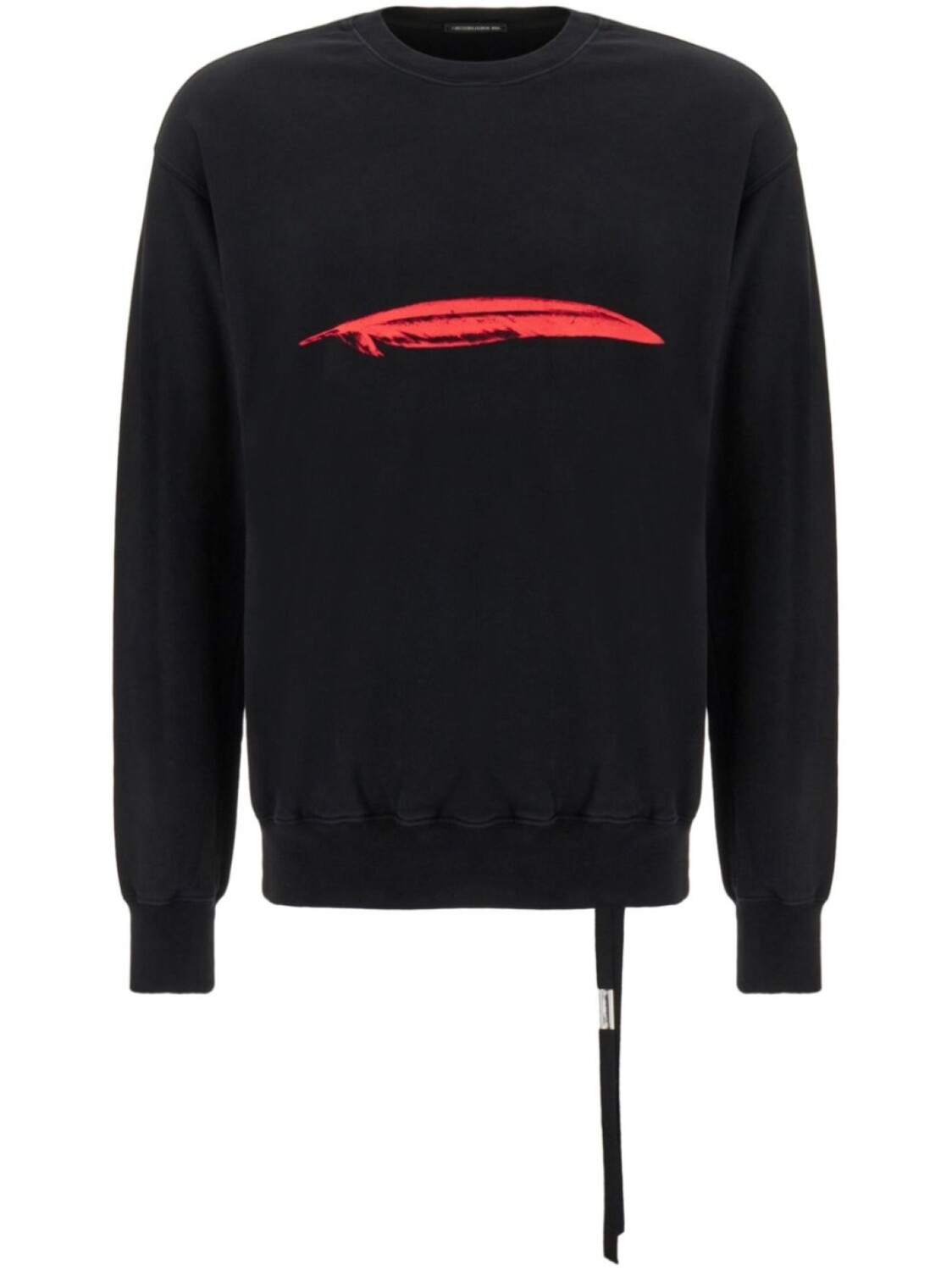 

Хлопковая толстовка Ann Demeulemeester, черный