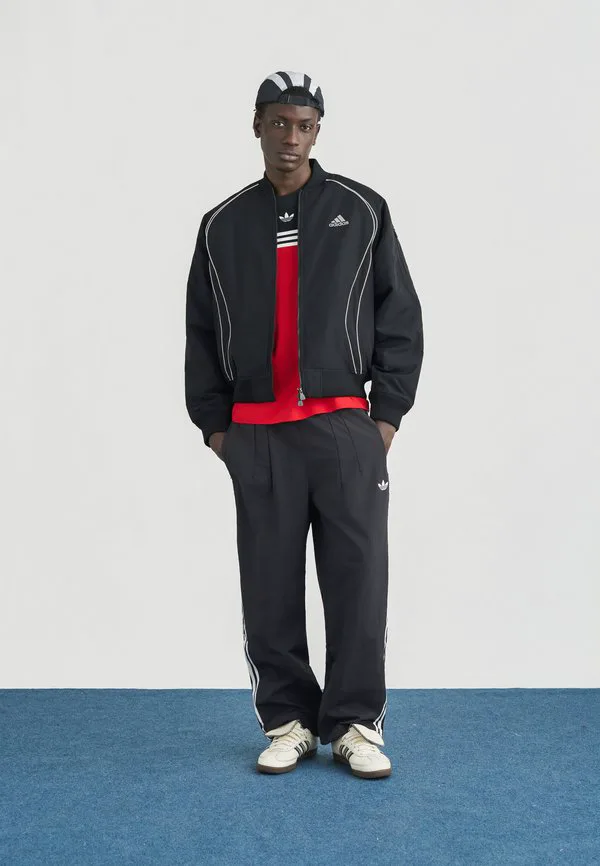 Куртка teamgeist для межсезонья Adidas Originals, Black — фото 2