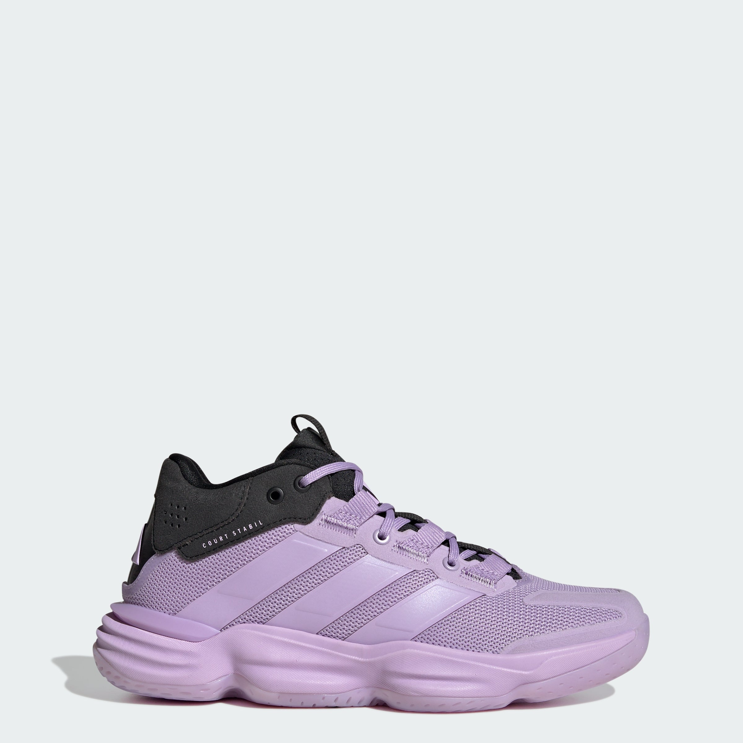Женские кроссовки для дома Adidas Court Stabil, черный