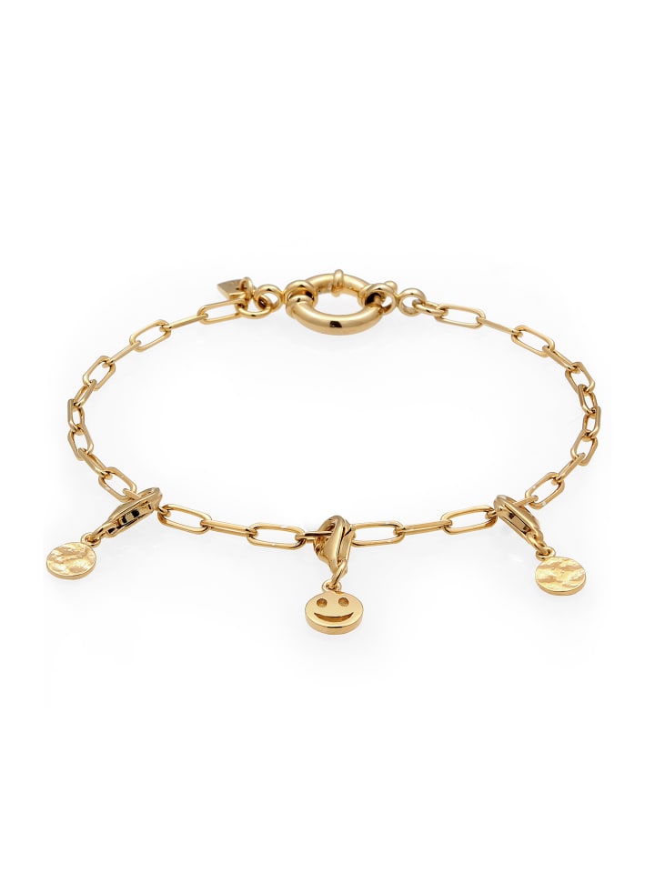 

KUZZOI Браслет из серебра 925 пробы с золотым покрытием