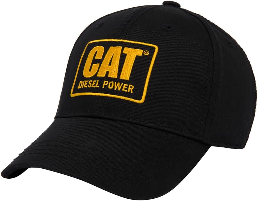 

Мужская кепка CAT 1120255 Curve Bill Diesel Power, Black