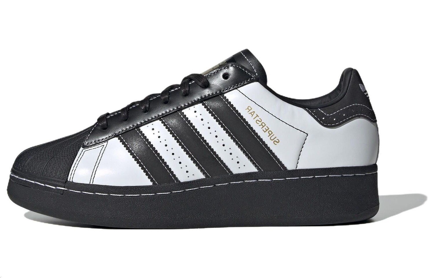 Adidas originals Superstar Обувь для скейтбординга унисекс, Black/White