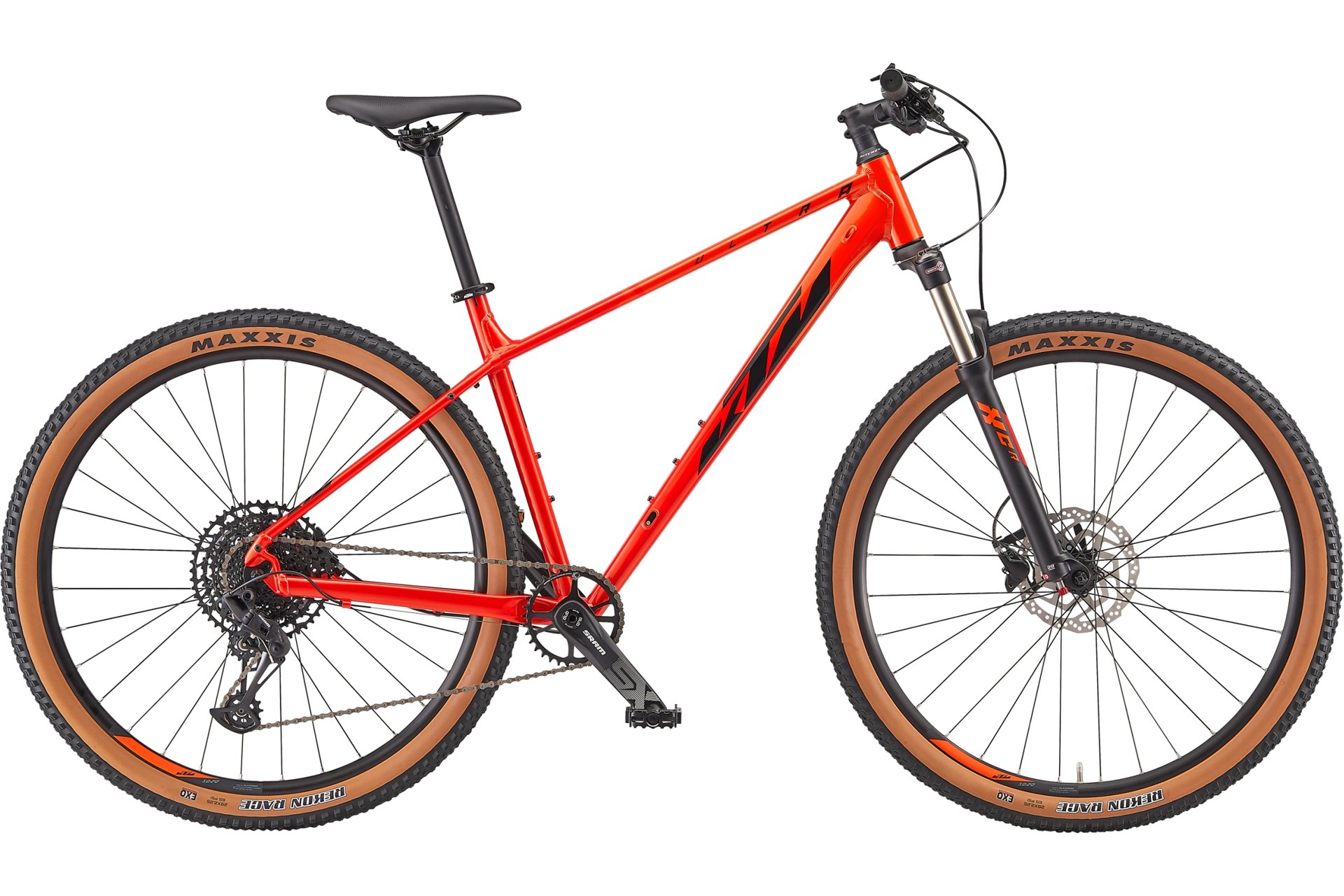 

Горный велосипед Ktm Ultra ride 29 - 29 дюймов - diamant, orange | fire orange (black)