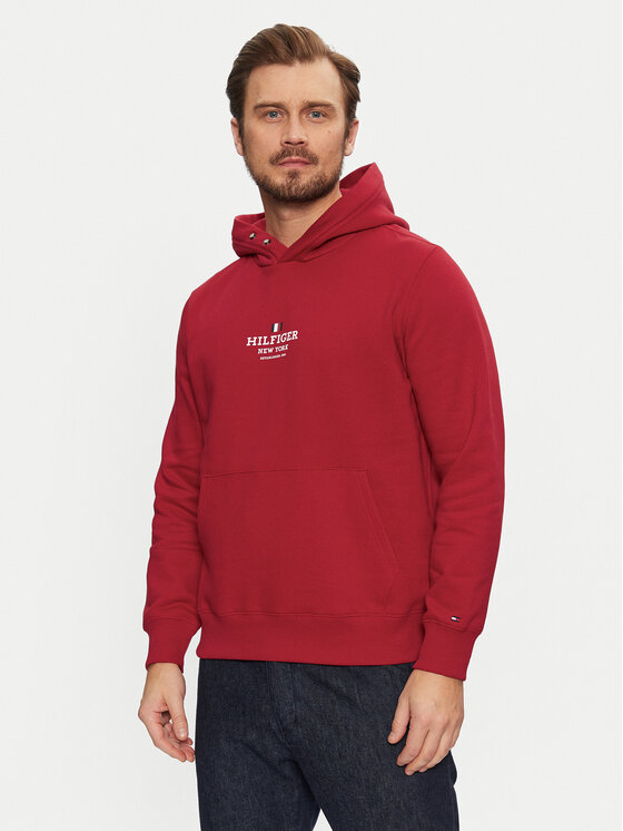 

Толстовка обычного кроя MW0MW39050 Tommy Hilfiger, красный