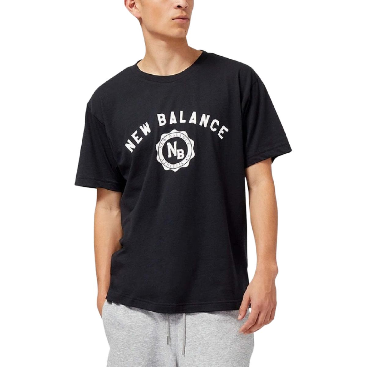 

Футболка мужская черная New Balance