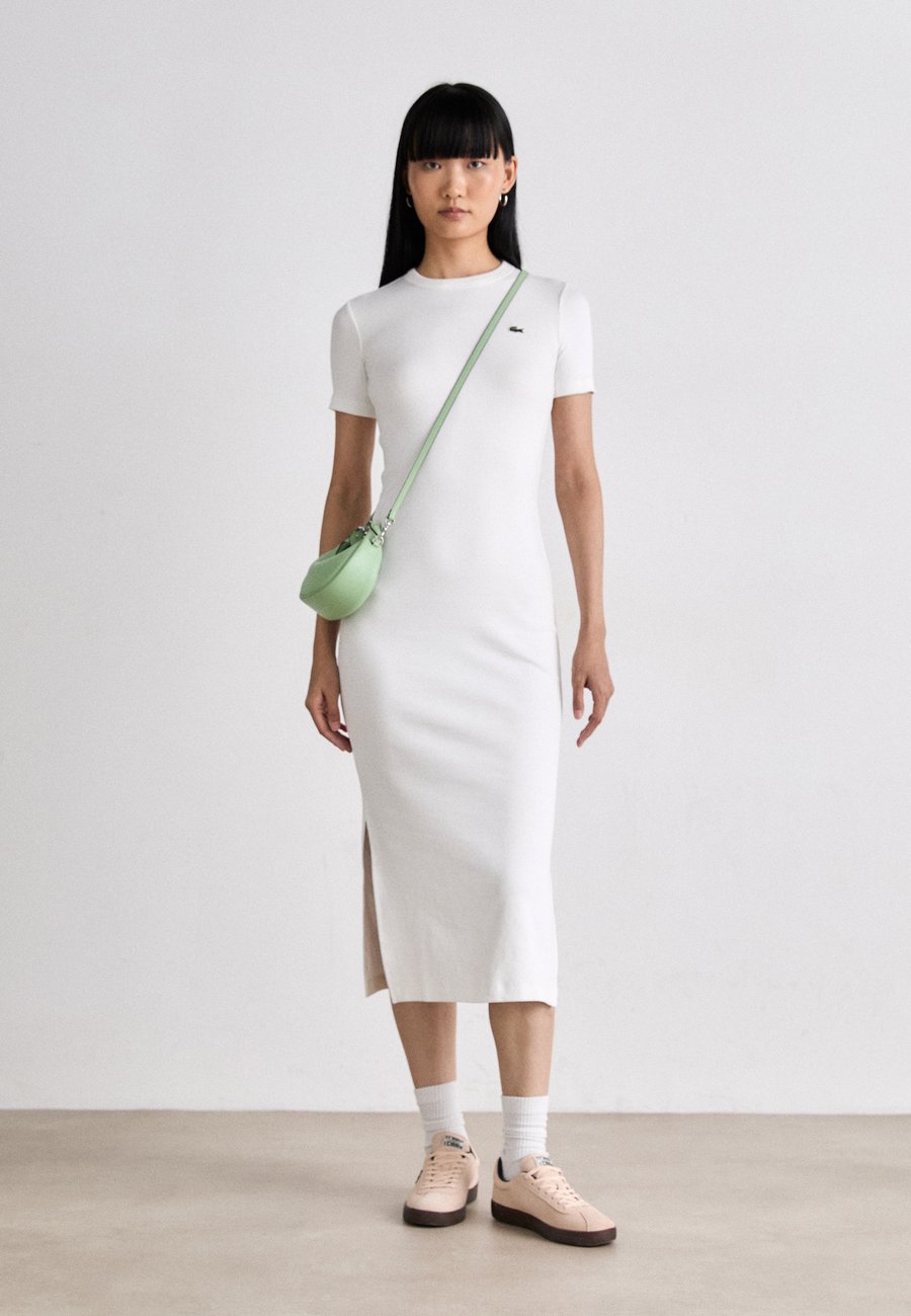 Платье Lacoste Shift dress, Молочный — фото 2