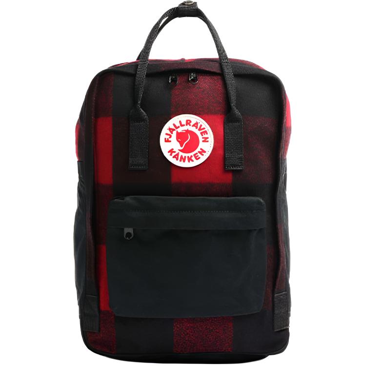 

Fjallraven 17-литровый рюкзак из нейлона черно-красный унисекс, Black Red