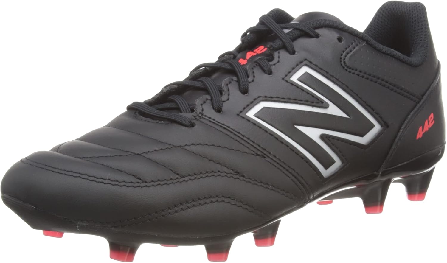 

Футбольные бутсы New Balance Men's 442 V2 Team FG, черный/белый/красный