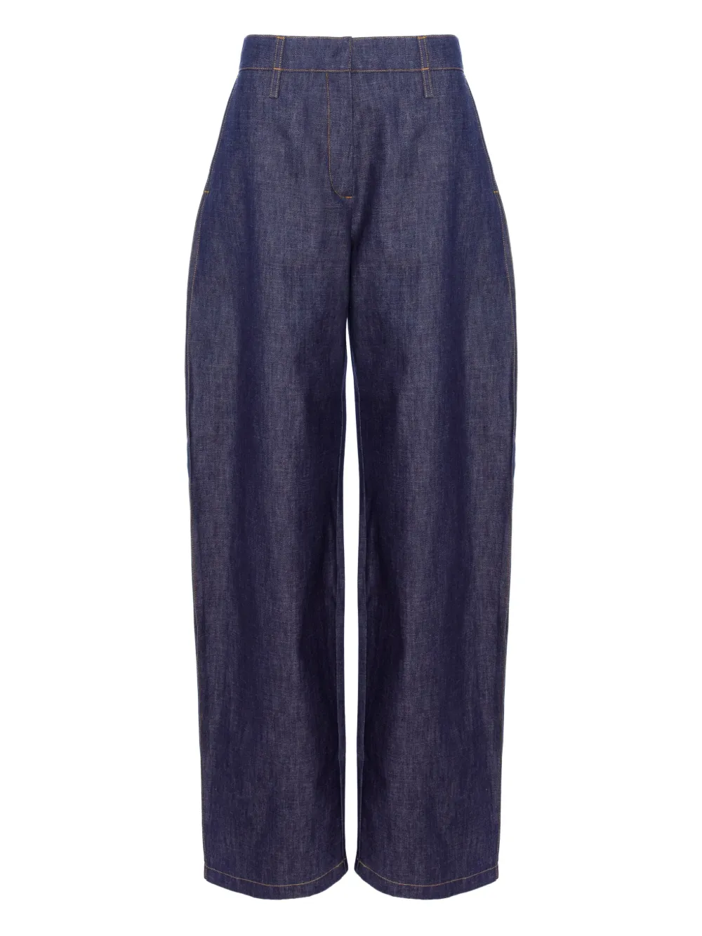 

Джинсы с отделкой швами Cuanna, синий