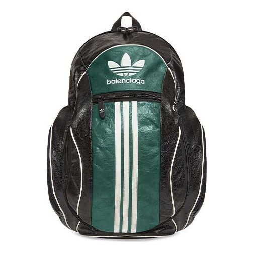 

Сумка x adidas large backpack 'black green' Balenciaga, черный