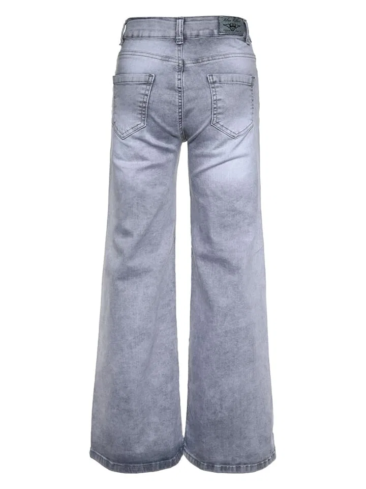 Джинсы Wide Leg Blue Effect, синий — фото 2
