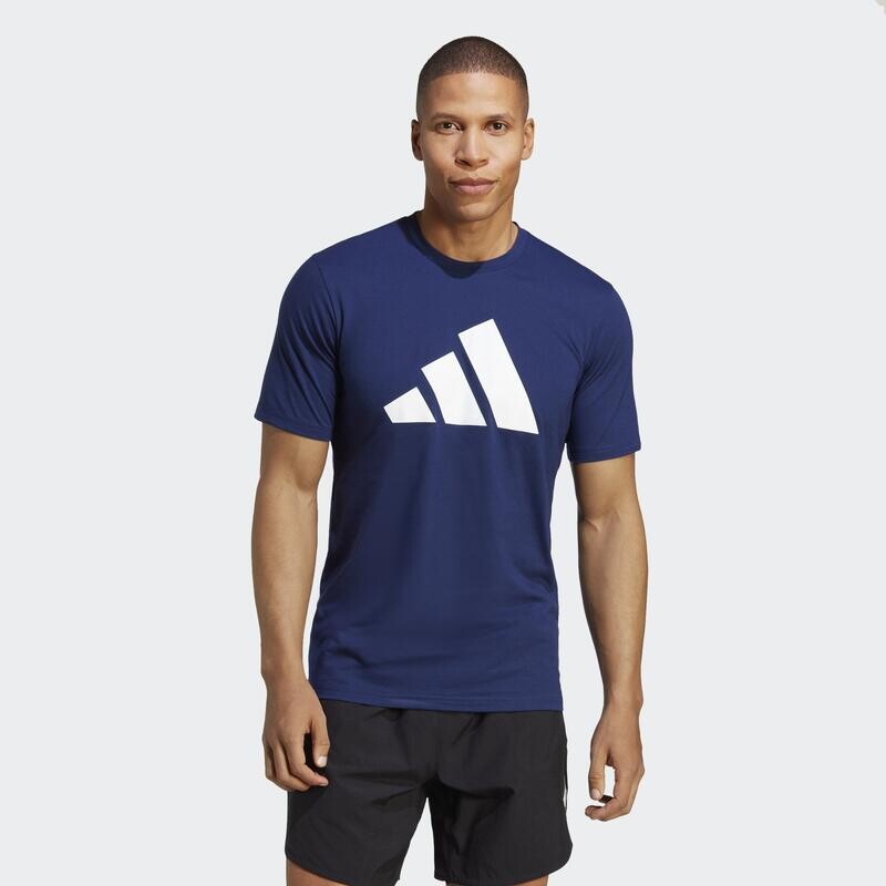 

Спортивная футболка Adidas, цвет dunkelblau/weiss