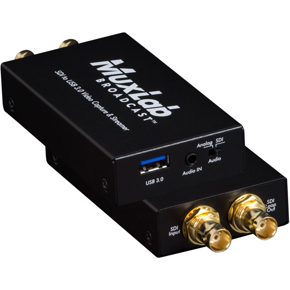 

MuxLab SDI to USB 3.0 Видеозахват и стриминг