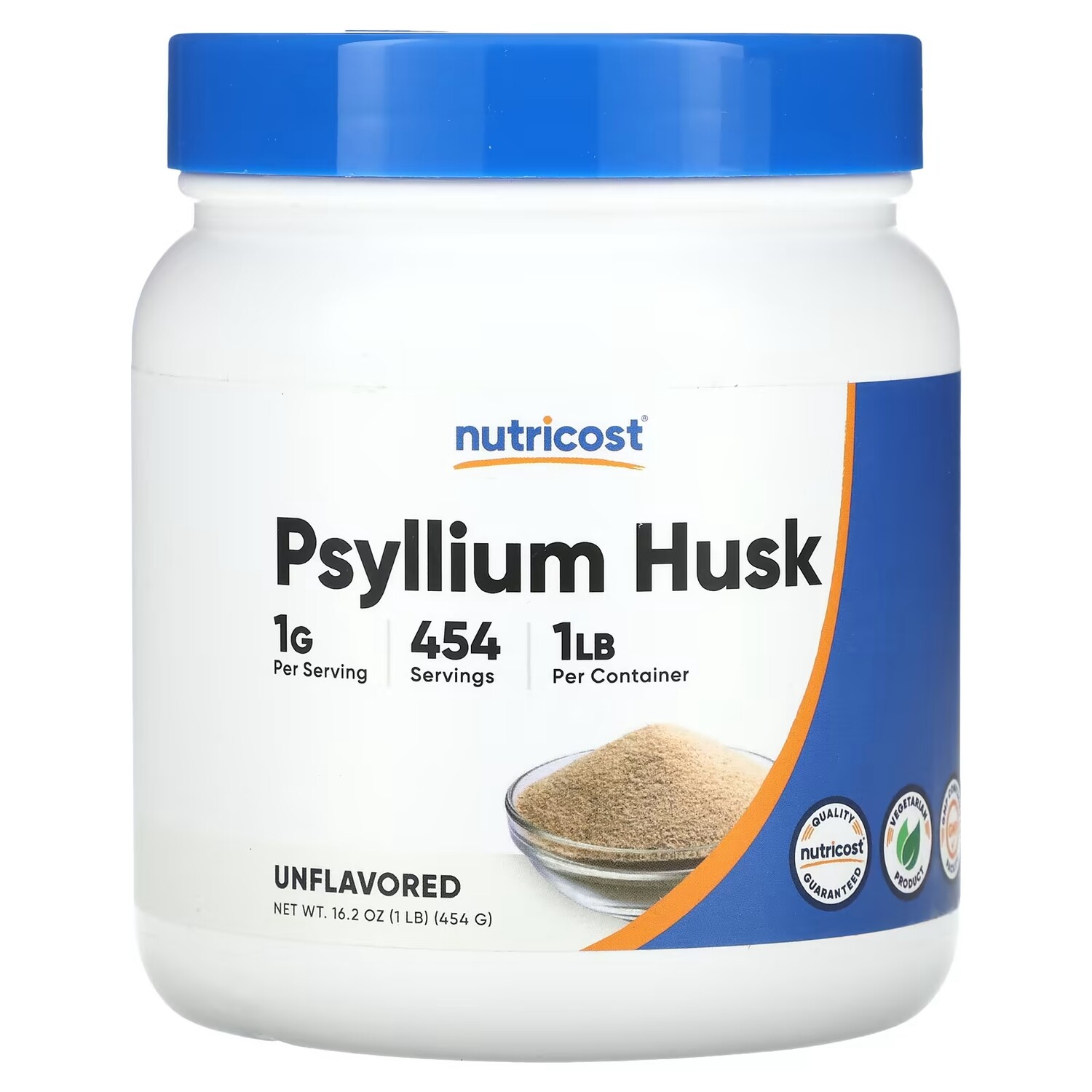 

Шелуха подорожника Nutricost, 454 г