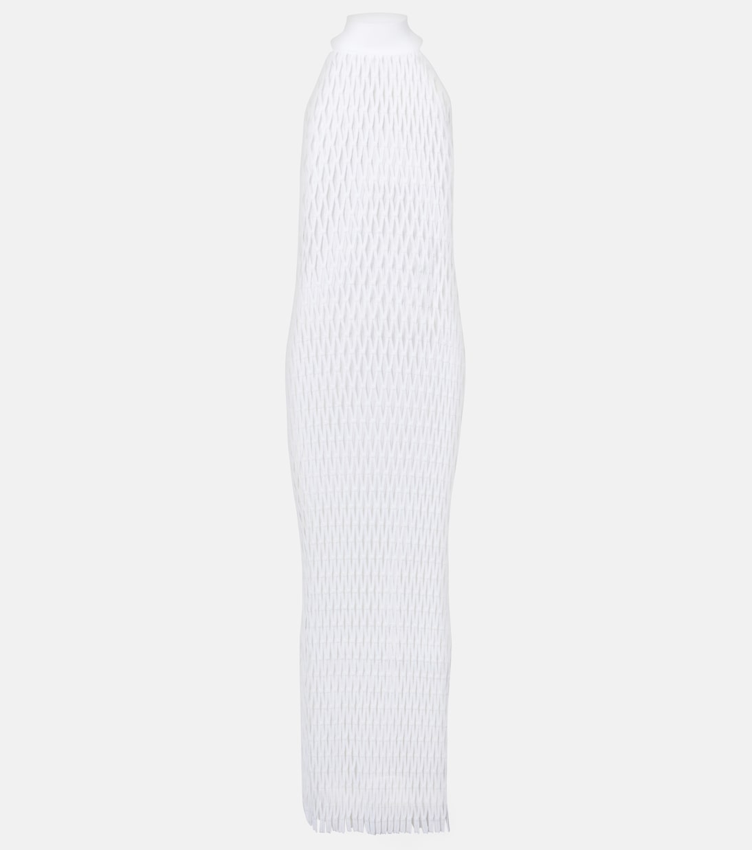

Платье макси из макраме Alaïa, Blanc