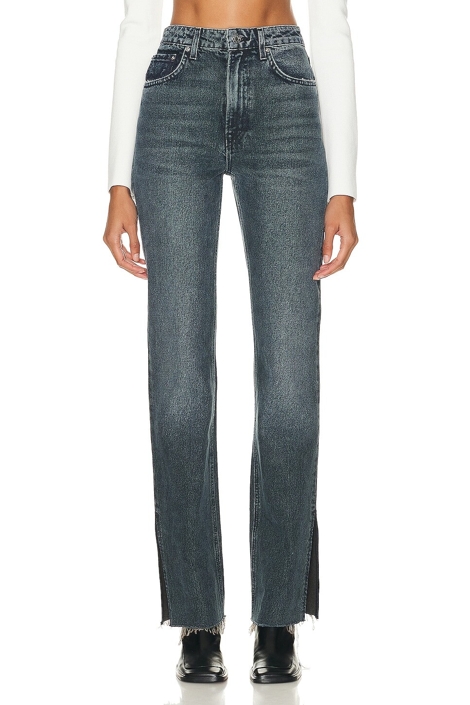 

Ботинки Grlfrnd Harlow High Rise W/ Slit Hem, цвет Redondo Pier