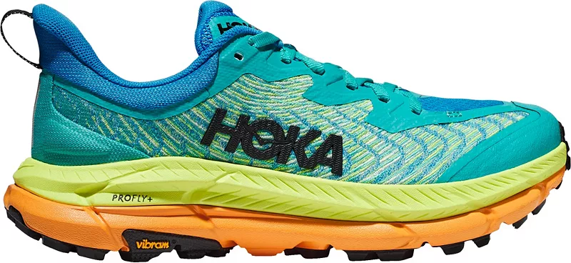 Женские кроссовки для трейлраннинга HOKA Mafate Speed 4, цвет Ceramic Blue