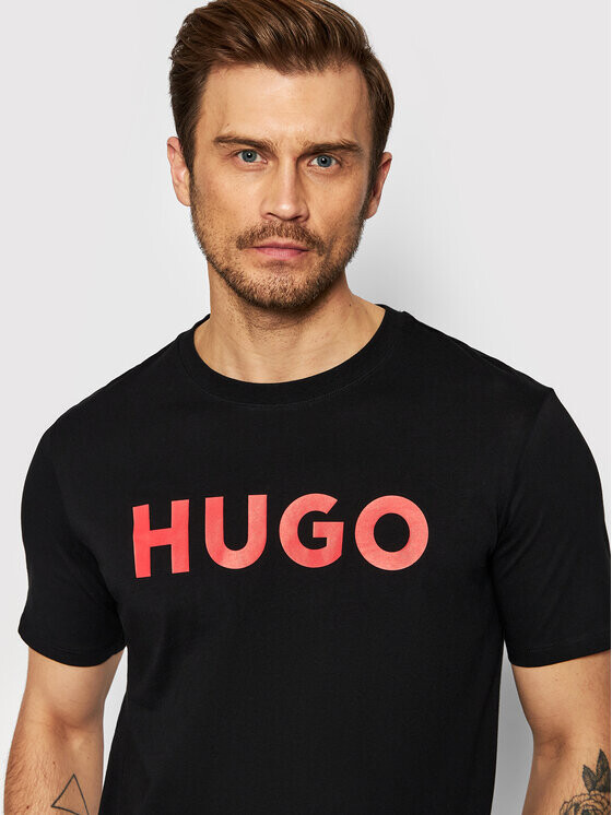 

Футболка стандартного кроя Hugo, черный