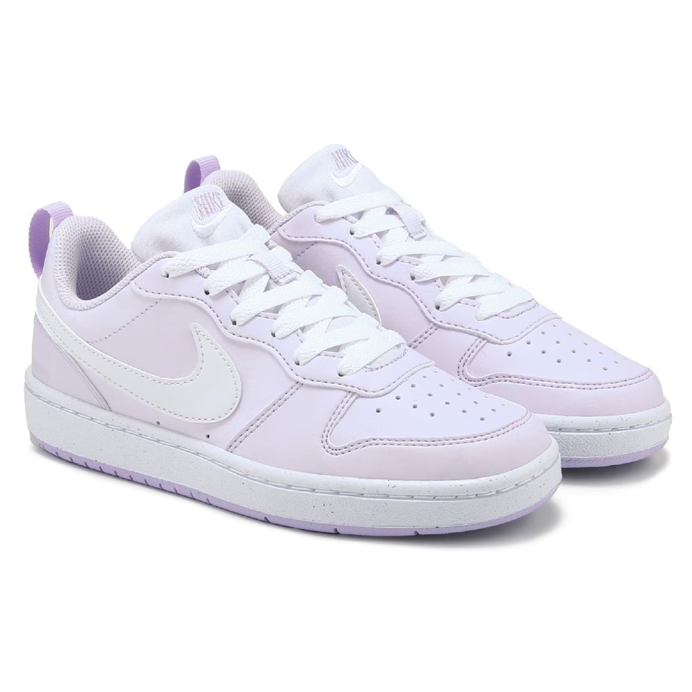

Детские кроссовки Nike Court Borough Recraft Low Top для подростков, purple/white