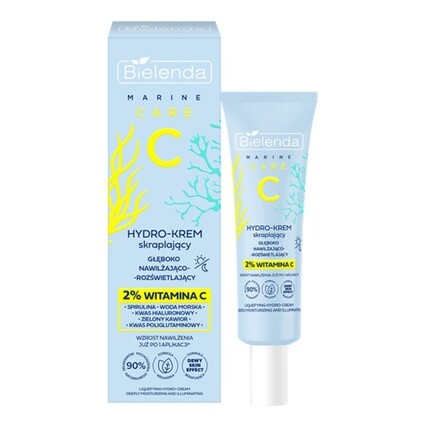 

Marine Care C Hydro Cream Глубокое увлажнение и осветление 50 мл Bielenda