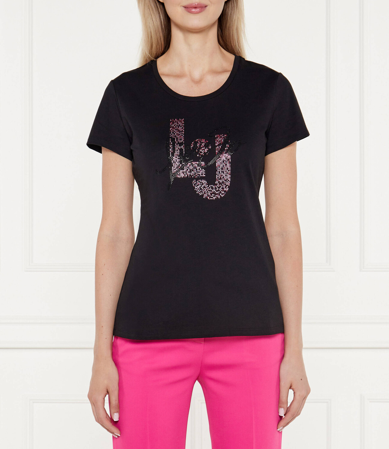 

Футболка Liu Jo Slim Fit, черный