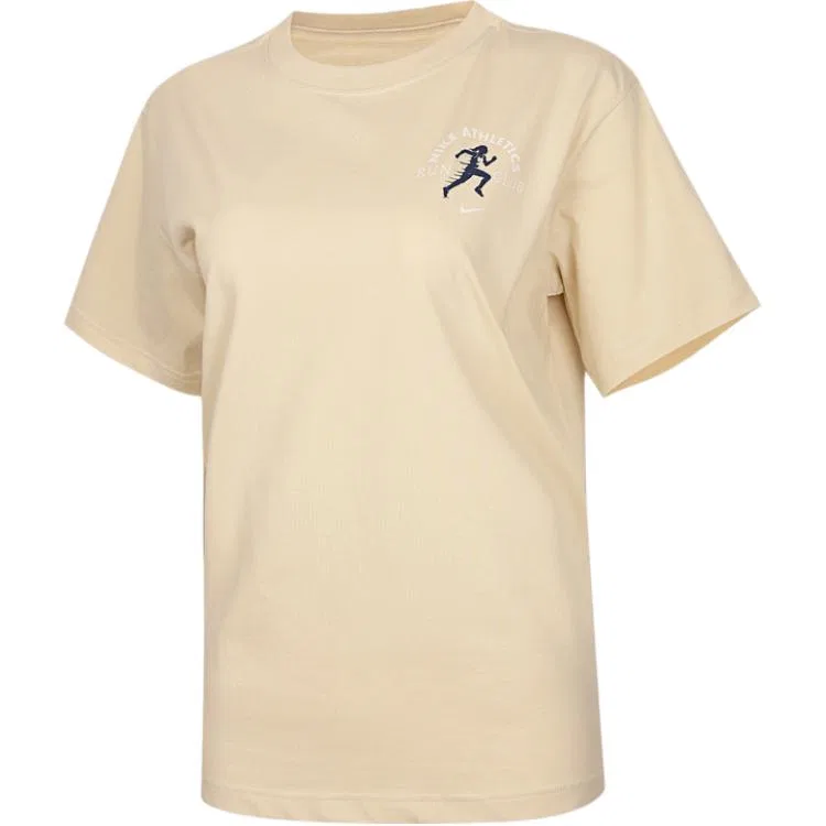 Футболка женская Khaki с круглым вырезом Nike