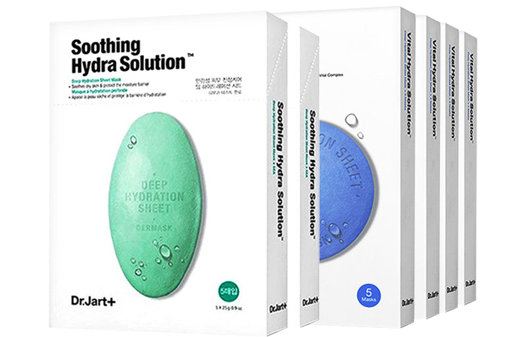 

Dr. Jart+ DIJIATING Blue Green Pill комбо маска для лица успокаивающая, увлажняющая и питающая для всех типов кожи 2 коробки/3 коробки