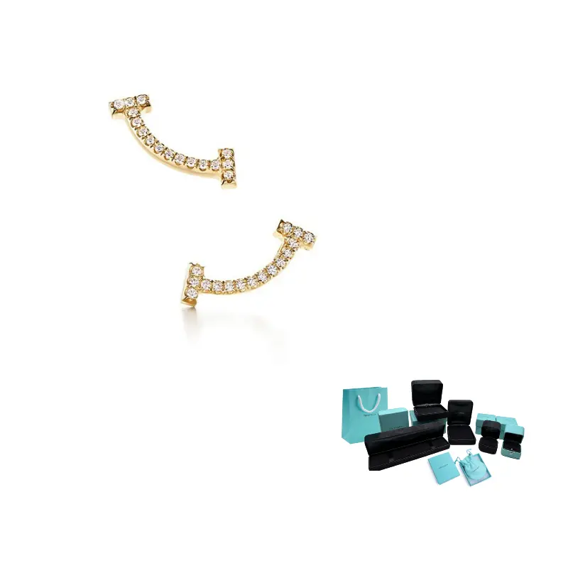 

Tiffany & Co. Женские серьги-гвоздики из 18-каратного золота