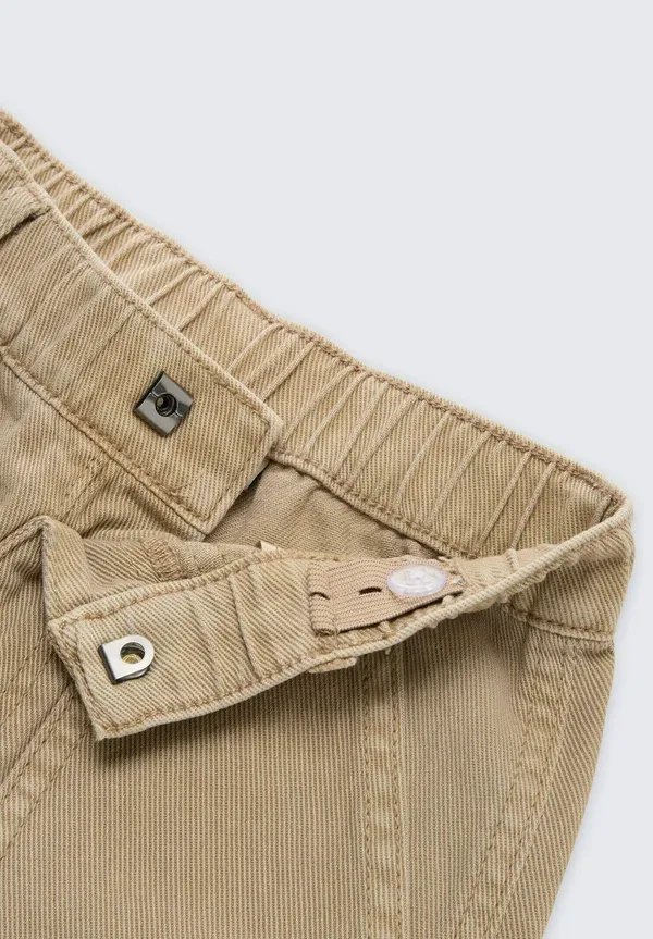 Брюки Tom Tailor Im utility look, цвет норковая бежевая — фото 3