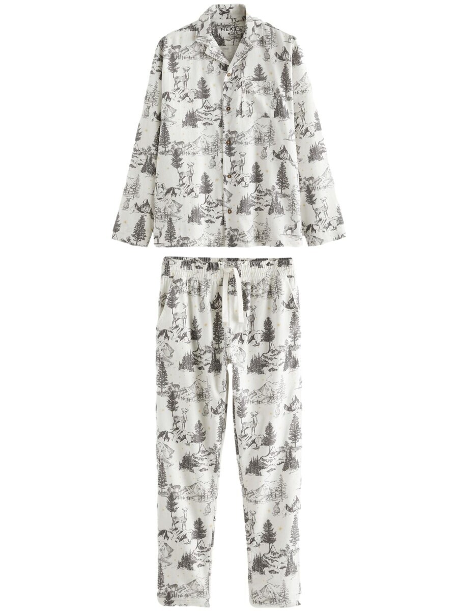 

Длинная пижама Next Long Pajamas, белый