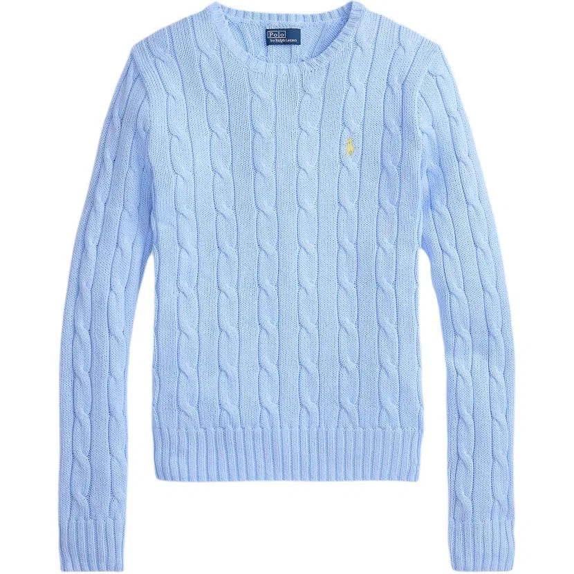 Водолазка облегающая Polo Ralph Lauren голубая