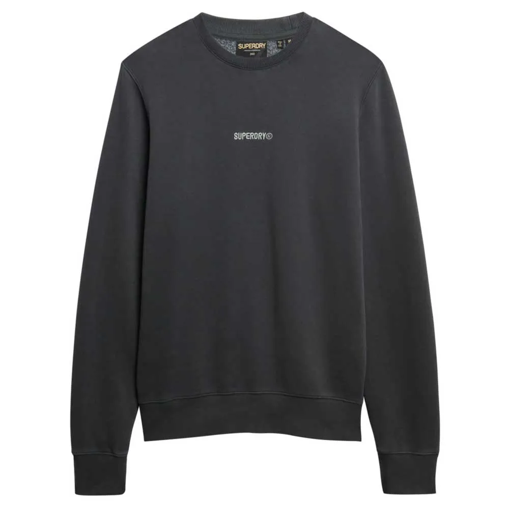 

Толстовка Superdry Micro Logo, черный